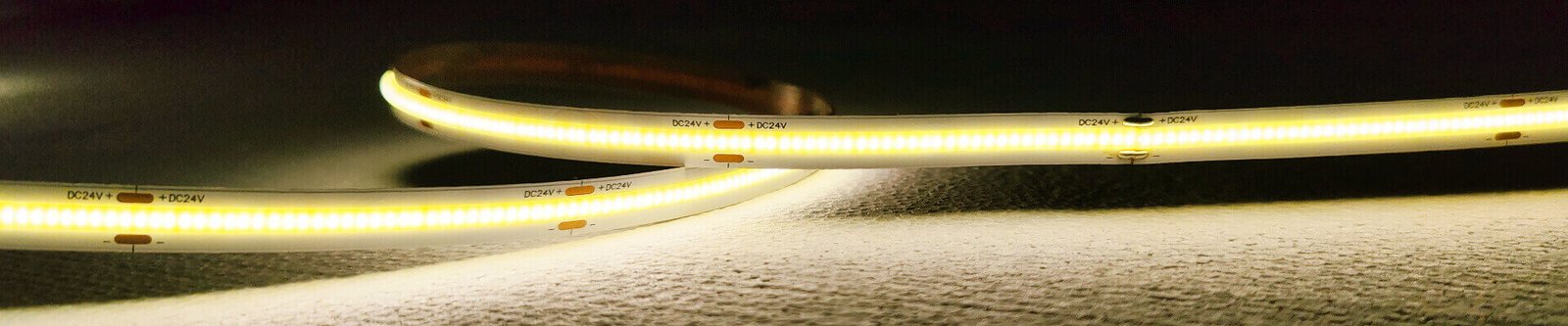 COB Strip Light 512LEDs/M DC12/24V CRI90+ Engineering wholesale no main light line light