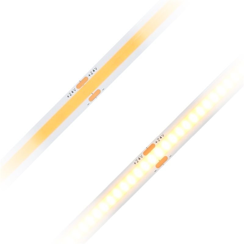 COB Strip Light 512LEDs/M DC12/24V CRI90+ Engineering wholesale no main light line light