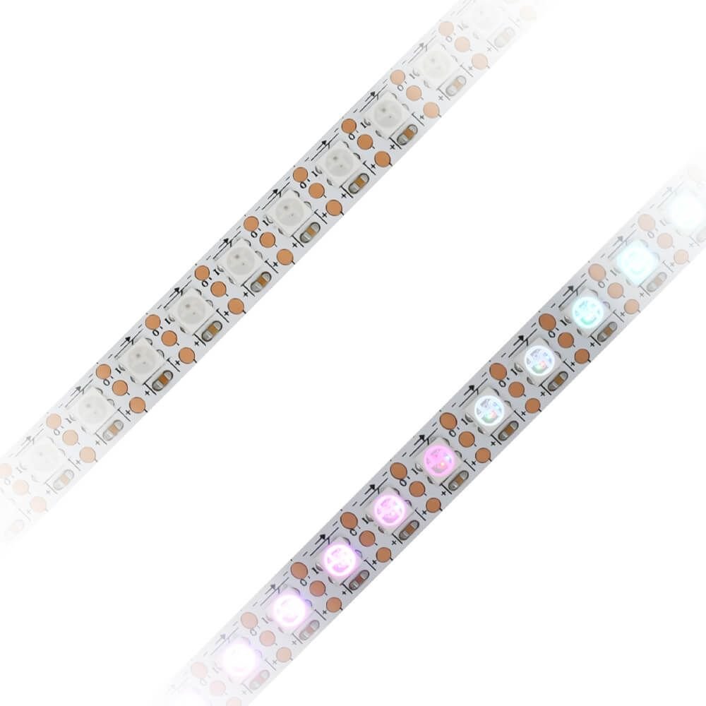 WS2812B/SK6812 RGBW LED Strip 5050 Addressable 4-in-1 DC5V