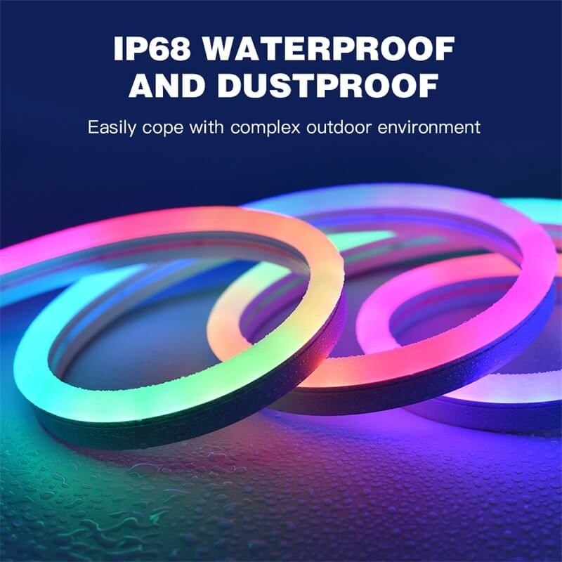 ZBL Neon Strip light Side view All Specifications - 3