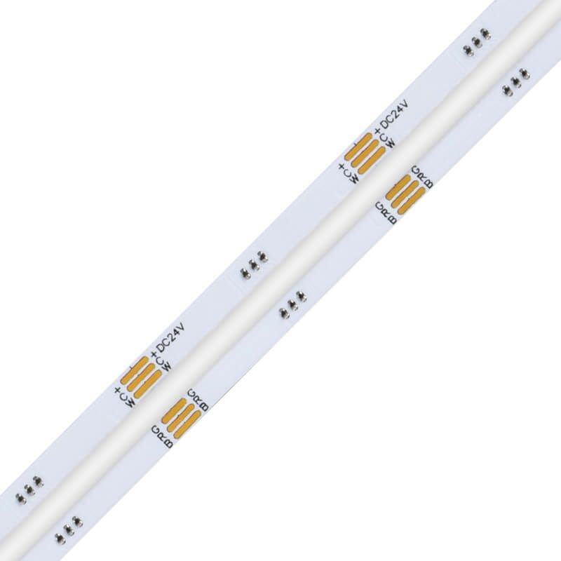 RGBCW COB LED Strip 840LEDs/M 5-in-1 12mm DC24V
