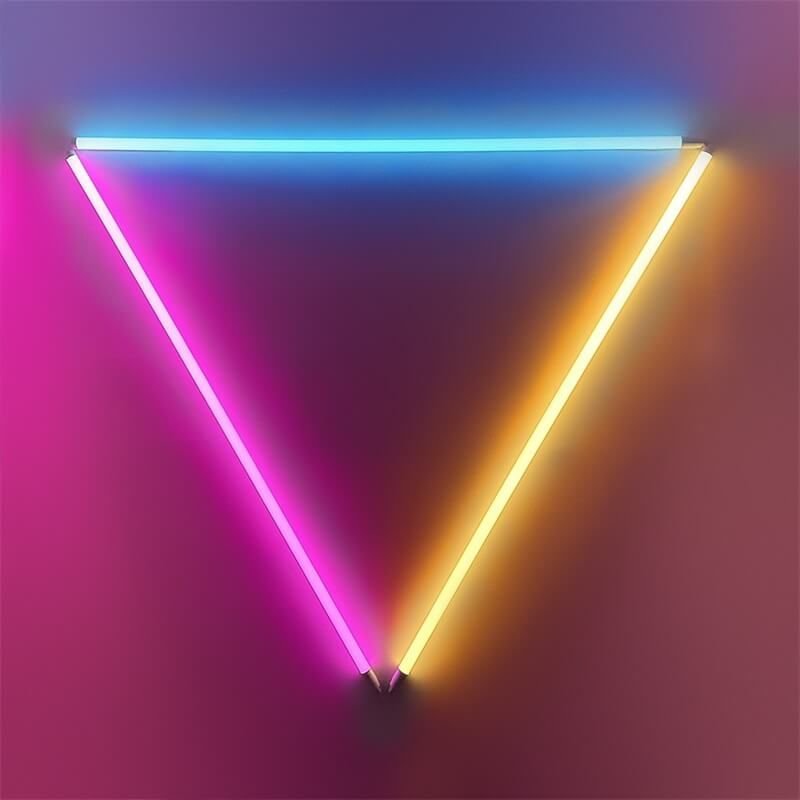 led T5 rgb tube 270° luminous DC5V USB port