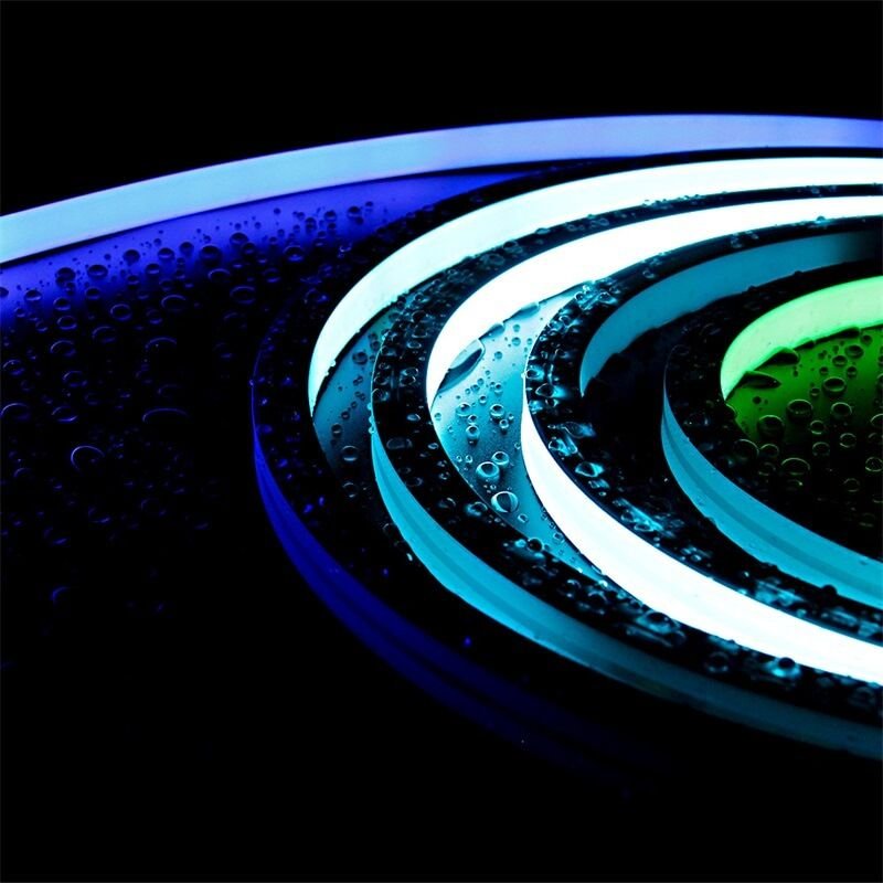 20x12mm rgbic neon rope light DMX512 control IP67