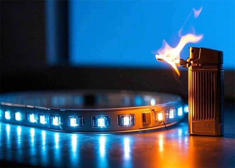 Are LED Strip Materials Flame Retardant? Comprehensive Analysis and Safety Guide
