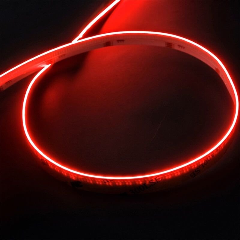 1.8mm Side-illuminated COB RGB LED Strip 600LEDs/M 15W IP20