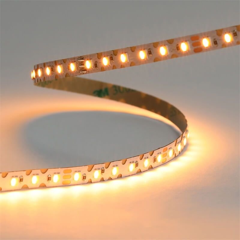 S-Type SMD2835 CCT LED Strip Light | Flexible Bendable Dual White LED Tape for Indoor Lighting