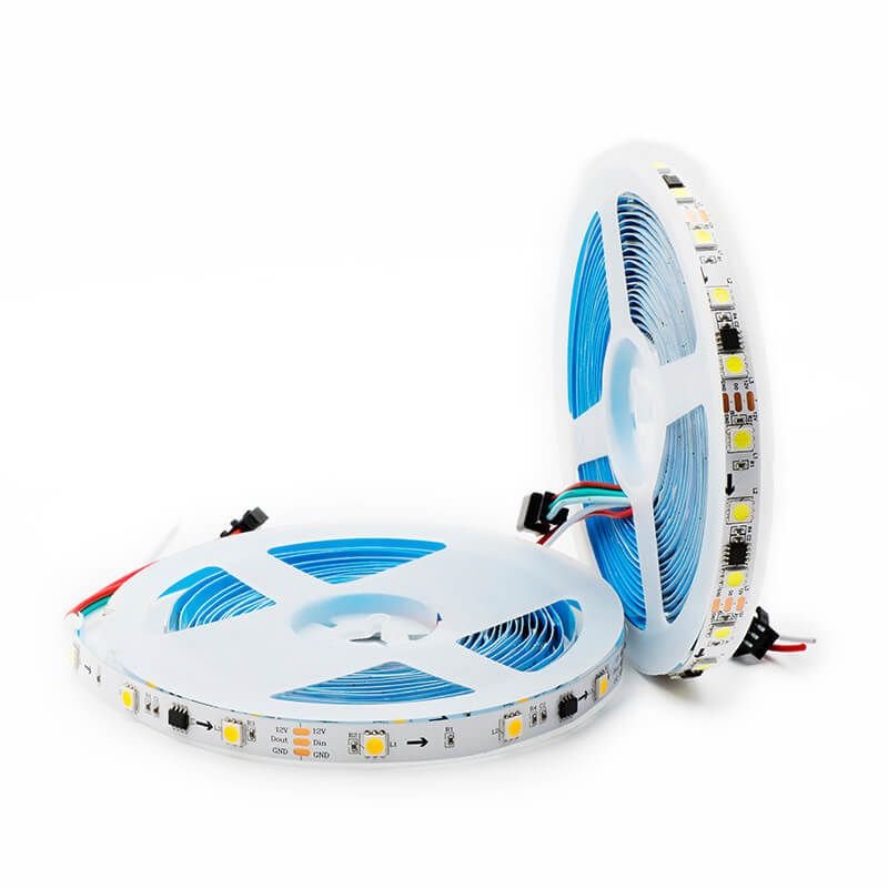 WS2811 Single-White Chasing LED Strip Light for Dynamic Lighting