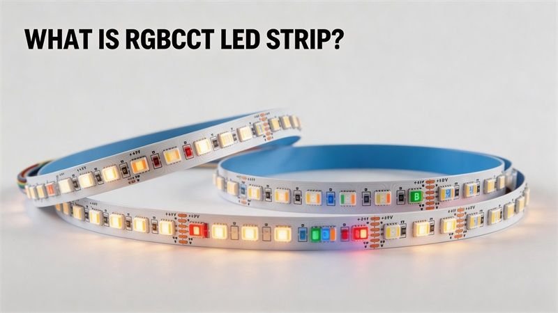 What Is an RGBCCT LED Strip? A Practical Guide to Color-Changing Smart Lighting