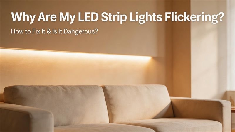 Why Are My LED Strip Lights Flickering?