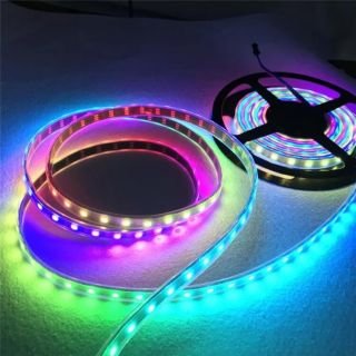 WS2818 RGB Addressable LED Strip Light | 5V/12V Pixel LED Tape - 5