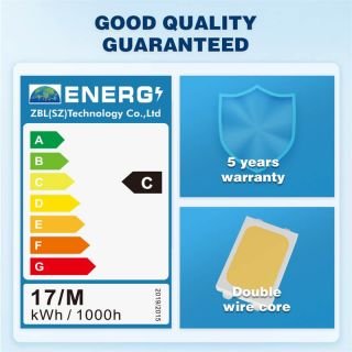 ZBL Neon Strip light Side view All Specifications - 2