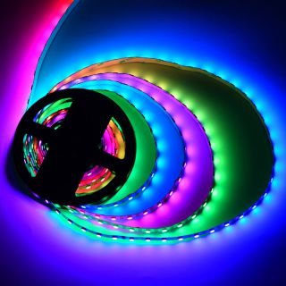 SK9822 RGB LED Strip | Addressable SPI Pixel LED Tape 5V/12V - 4