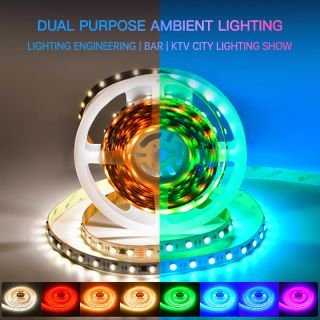 TM512 RGBW LED Strip 4-in-1 | Addressable External IC Pixel Tape 12V/24V - 4