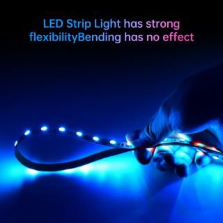 TM512 RGBW LED Strip 4-in-1 | Addressable External IC Pixel Tape 12V/24V - 5