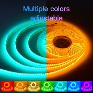COB RGB LED Strip 576 LEDs/M DC12V | High-Density Linear LED for Professional Lighting Projects - 5