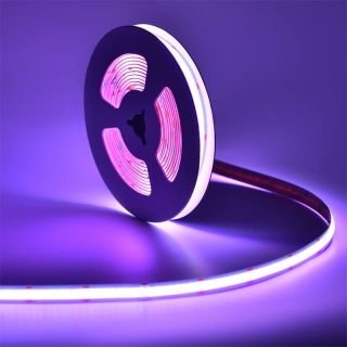 COB RGB LED Strip 1056LEDs/M  DC24V 12mm Decorative Remote Control - 3