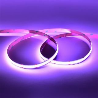 COB RGB LED Strip 1056LEDs/M  DC24V 12mm Decorative Remote Control - 6