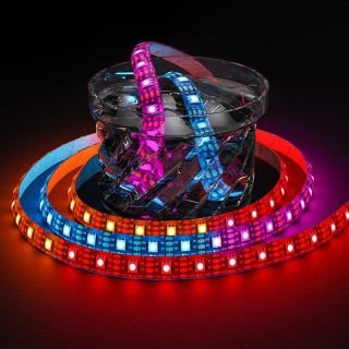 SK9822 RGB LED Strip | Addressable SPI Pixel LED Tape 5V/12V - 5