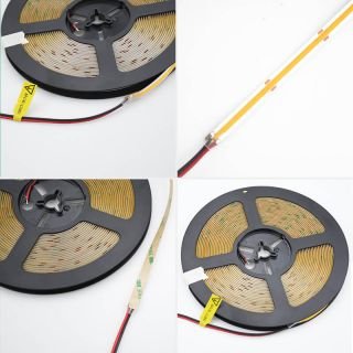 COB Strip Light 512LEDs/M DC12/24V CRI90+ Engineering wholesale no main light line light - 5