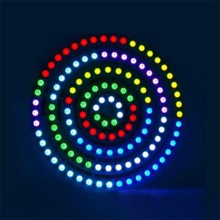 Ring car ambient light, Car round strip light wholesale RGB5050 DC5V - 2