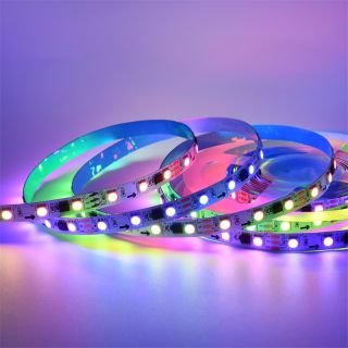 WS2812 Addressable RGB LED Strip DC5V/DC12V | Dream Color Lighting - 6