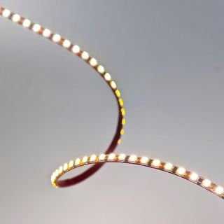 3mm Ultra Narrow LED Strip Light – SMD2216 240 LEDs/m, 6500K, CRI90, DC24V, 5W/m, 5m Roll - 3