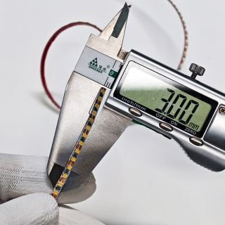 3mm Ultra Narrow LED Strip Light – SMD2216 240 LEDs/m, 6500K, CRI90, DC24V, 5W/m, 5m Roll - 4