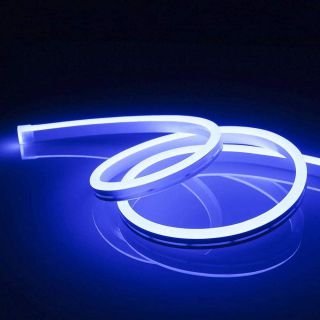 Waterproof 6x12mm Single Color LED Neon Rope Light 12V | IP67 Flexible PVC Silicone Tube - 4
