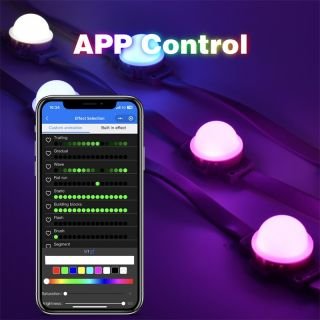 Point light source 30RGB 3PCS house decoration - 4