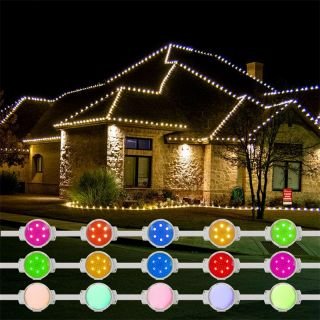 Point light source 40RGB 6PCS Christmas Decoration - 5