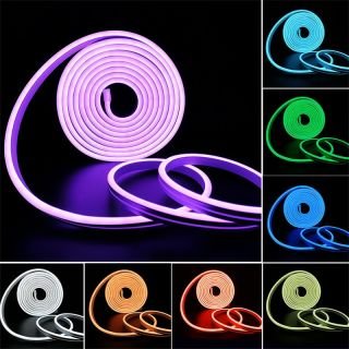 16x16mm RGB Multi-Color Silicone NEON Strip Light – Durable, IP67 Waterproof - 4