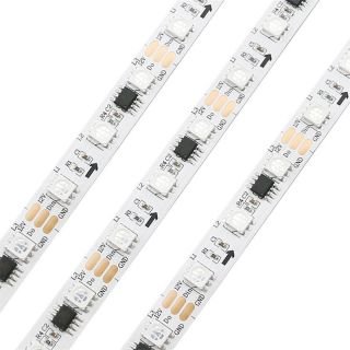 WS2811 External IC RGB 5050 Strip light DC12V - 1